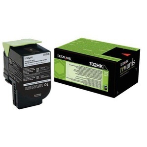 Lexmark, Lexmark Toner 702HK CS310 CS410 CS510 70C2HK0 Original Schwarz 4000 Seiten, Lexmark Toner, schwarz, Return, 70C2HK0, (4'000 Seiten)