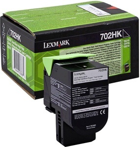 Lexmark, Lexmark Toner 702HK CS310 CS410 CS510 70C2HK0 Original Schwarz 4000 Seiten, Lexmark Toner, schwarz, Return, 70C2HK0, (4'000 Seiten)