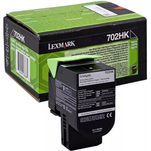 Lexmark, Lexmark Toner 702HK CS310 CS410 CS510 70C2HK0 Original Schwarz 4000 Seiten, Lexmark Toner, schwarz, Return, 70C2HK0, (4'000 Seiten)