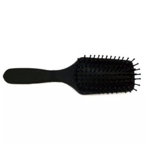 Herba, Herba Mini Haarbürste Softtouch schwarz (1 Stück), Herba Mini Haarbürste Softtouch, schwarz (1 Stk)