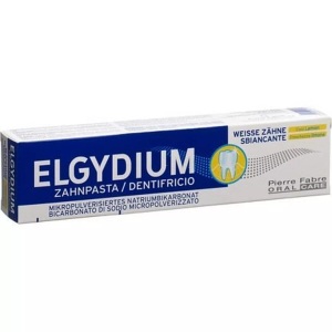 Elgydium, Elgydium Weisse Zähne Zahnpasta Cool Lemon (75 ml), ELGYDIUM Weisse Zähne Zahnpasta Lemon (75ml)