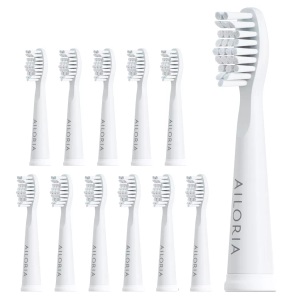 Ailoria, Ailoria 12er Pack Flash Travel Bürstenkopf Zubehör weiss