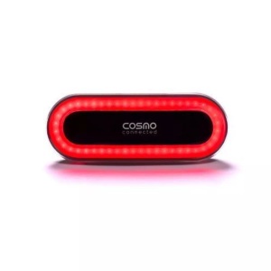 COSMO CONNECTED, Cosmo Connected Ride + Remote Control - Helmbeleuchtung (Schwarz), Cosmo - Ride Pack mit Licht und Fernbedienung, One Size