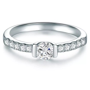 Tresor 1934, Damen Ring Damen Silber 52, Trilani - Ring, 52, Silber