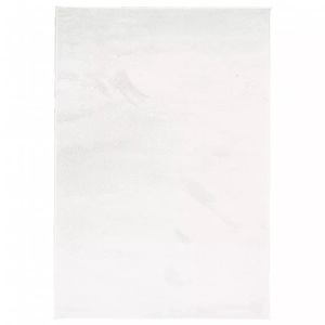 vidaXL, vidaXL Teppich OVIEDO Kurzflor Creme 160x230 cm