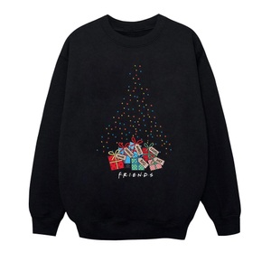 Christmas Tree Lights Sweatshirt Unisex Schwarz 128