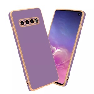 Cadorabo, Hülle für Samsung Galaxy S10 PLUS mit Kameraschutz, Cadorabo - Hülle für Samsung Galaxy S10 PLUS mit Kameraschutz, Lila