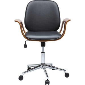 Kare Design, Bürodrehstuhl Patron Walnut, Bürodrehstuhl Patron Walnut