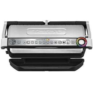 Tefal, Tefal Optigrill+ XL Gc722D - Kontaktgrill (Schwarz/Silber), Tefal GC722D16CH OptiGrill+ XL Doppelplattengrill ? Kontaktgrill ? Edelstahl / Schwarz