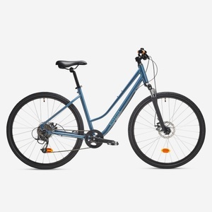 Riverside, Hybridbike - Riverside 500 Unisex Blau Bedruckt L-178-189CM, RIVERSIDE - 500, L, Seegrau