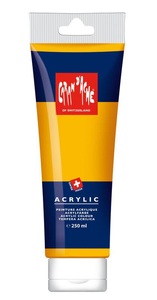 Caran d'ache, CARAN D'ACHE Acrylfarbe 250ml 2810.030 orange, Caran d'Ache Acrylfarbe, orange, 2810.030, (250ml)