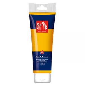Caran d'ache, CARAN D'ACHE Acrylfarbe 250ml 2810.030 orange, Caran d'Ache Acrylfarbe, orange, 2810.030, (250ml)