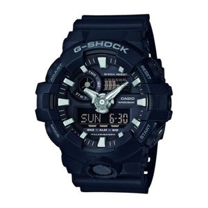 G-Shock, G-Shock Orologio G-Shock Ga-700-1ber uomo gomma nero allarme cronografo, CASIO - G-Shock Original GA-700-1BER, One Size