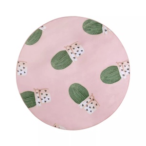 Beliani, Teppich aus Polyester ELDIVAN Teppich aus Polyester ELDIVAN, Beliani - Kinderteppich aus Polyester ELDIVAN, 120cm, Pink