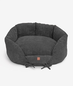 PET & Co., PET & Co. Hundebett Ronny Cord - Charcoal -, Pet & Co. Tierbett »Ronny Cord Charcoal«