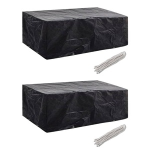 vidaXL, vidaXL Gartenmöbel-Abdeckungen 2 Stk. 8 Ösen 200x160x70 cm, vidaXL Gartenmöbel-Abdeckungen 2 Stk. 8 Ösen 200x160x70 cm