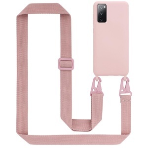 Cadorabo, Handy Kette für Samsung Galaxy S20 FE Silikon Schutzhülle, Cadorabo - Handy Kette für Samsung Galaxy S20 FE Silikon Schutzhülle, Rosa
