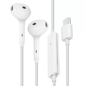 Oppo, USB-C kabelgebundene Kopfhörer, OPPO - USB-C kabelgebundene Kopfhörer Weiß, Weiss, 17.5MM