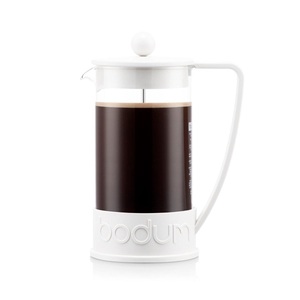 BODUM, Kaffeebereiter BRAZIL 1.0 L Cremefarben Kaffeebereiter BRAZIL 1.0 L Cremefarben, 