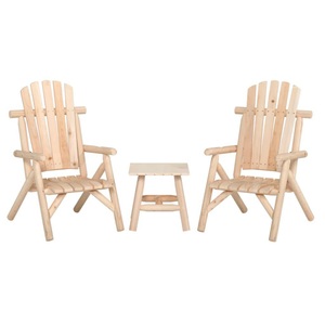 vidaXL, vidaXL 3-tlg. Garten-Lounge-Set Massivholz Fichte, vidaXL 3-tlg. Garten-Lounge-Set Massivholz Fichte