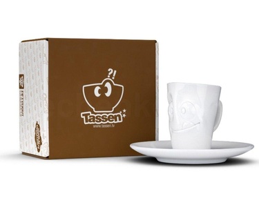 58 products, 58 Products - Kaffeetasse Buffled 80 ml - Weiss, Espresso-Mug VERDUTZT