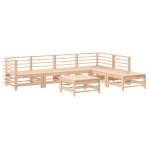 vidaXL, vidaXL 7-tlg. Garten-Lounge-Set Massivholz Kiefer, vidaXL 7-tlg. Garten-Lounge-Set Massivholz Kiefer
