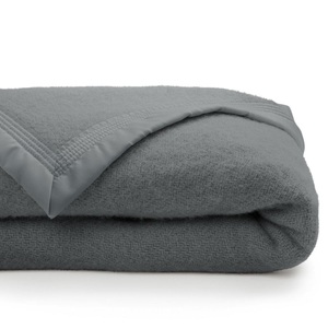 LA REDOUTE INTERIEURS, Decke aus Woolmark-Schurwolle Decke aus Woolmark-Schurwolle, La Redoute Intérieurs - Decke, 260X240CM, Grau