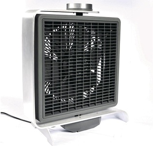Koenig, Koenig Malmö - Ventilator (Silber/Schwarz), KOENIG Malmö Digital-Bodenventilator