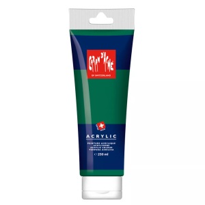 Caran d'ache, CARAN D'ACHE Acrylfarbe 250ml 2810.210 smaragd, Caran d'Ache Acrylfarbe, smaragd, 2810.210, (250ml)