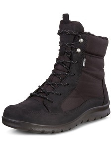 Ecco, Damen Schnürstiefel aus Nubukleder, 