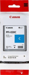 Canon, CANON Tintenpatrone cyan PFI030C iPF TX-20 55ml, Canon Tintenpatrone, blau, PFI-030C, (55ml)