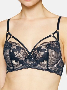 Push-up-bh Temptation Damen Schwarz D/70