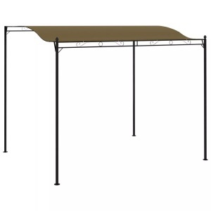 vidaXL, vidaXL Pavillon 3x2,5 m Taupe 180 g/m², vidaXL Pavillon 3x2,4 m Taupe 180 g/m²