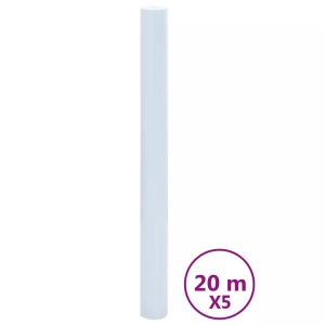 vidaXL, vidaXL Fensterfolien 5 Stk. Statisch Matt Transparent Weiß PVC, vidaXL Fensterfolien 5 Stk. Statisch Matt Transparent Weiß PVC