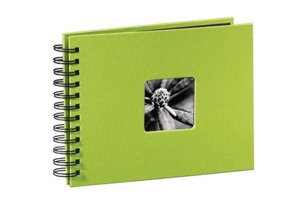undefined, Hama Fine Art Grün Fotoalbum, Hama Spiralalbum Fine Art, 240 x 170mm, kiwi, 113676, (25 Blatt)