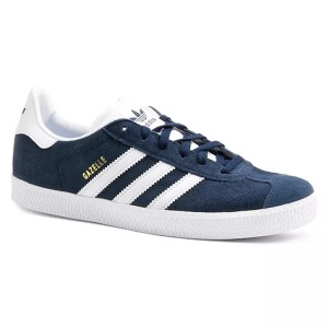 adidas Originals, adidas Originals Sneaker »Gazelle Junior Unisex«, Adidas Originals Gazelle Sneaker - Collegiate Navy + Cloud White EU38 2/3 Kids