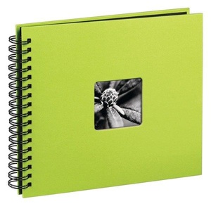 undefined, Hama 00010610 Foto Album u. Sichtbuch, Hama Spiralalbum Fine Art, 360 x 320mm, kiwi, 10610, (25 Blatt)
