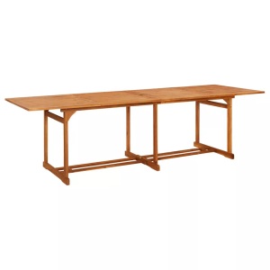 vidaXL, vidaXL Garten-Esstisch 280x90x75 cm Massivholz Akazie