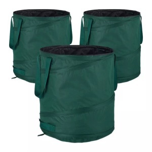 B2X, B2X - Set mit 3 freistehenden Laubsäcken 85L, 54cm, B2X - Set mit 3 freistehenden Laubsäcken 85L, 54cm