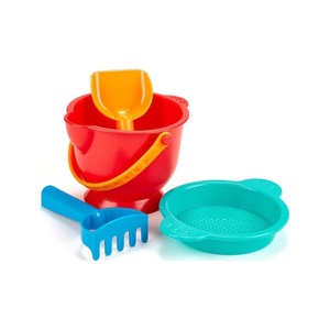 Hape, Hape Sandformen GRUNDAUSSTATTUNG STRANDSPIELZEUG 4-teilig in bunt, Sandformen GRUNDAUSSTATTUNG STRANDSPIELZEUG 4-teilig in bunt