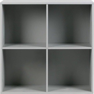 mutoni casual, Regal Case 4er offen, Schrank Case Four Open betongrau
