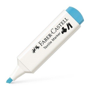 Faber-Castell, FABER-CASTELL Textilmarker 1.2-5mm 159527 babyblau, Faber-Castell Textilmarker, 1.2-5mm, babyblau, 159527