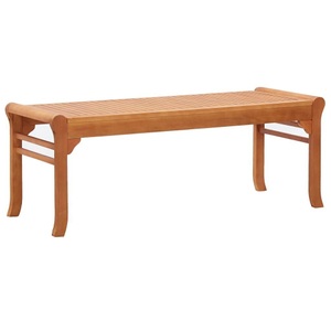 Diverse Hardware, 2-Sitzer-Gartenbank 120 cm Eukalyptus Massivholz
