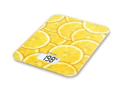 BEURER, Beurer KS 19 Lemon - Elektronische Küchenwaage (Gelb), Beurer KS 19 lemon Küchenwaage