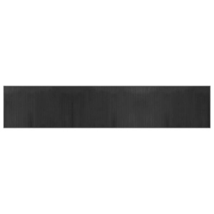 vidaXL, vidaXL Teppich Rechteckig Grau 60x300 cm Bambus, vidaXL Teppich Rechteckig Grau 60x300 cm Bambus