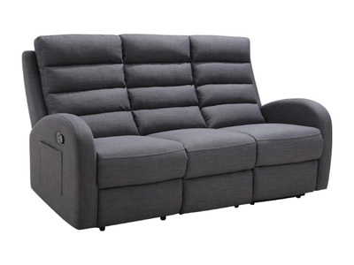 Vente-unique, Relaxsofa 3Sitzer GIORGIA Stoff Relaxsofa 3Sitzer GIORGIA Stoff, 