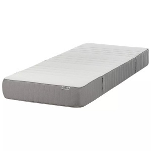 Beliani, Matratze aus Polyester HAPPINESS Matratze aus Polyester HAPPINESS, Beliani - Gel-Memory-Schaummatratze aus PU-Schaum HAPPINESS, 80X200CM, Weiss Bunt