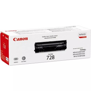 Canon, Original Tonerpatrone schwarz Canon 3500B002, 728, Canon 728 Original Tonerkartusche Schwarz