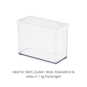 Rotho, Rotho Vorratsdose Premium Loft 2.1 l, Rotho Vorratsbehälter Premium Loft 2.1 l, Transparent
