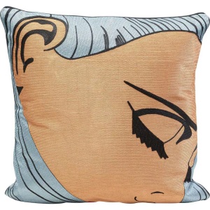 Kare Design, Kissen Comic Face 50x50, Kissen Comic Face 50x50